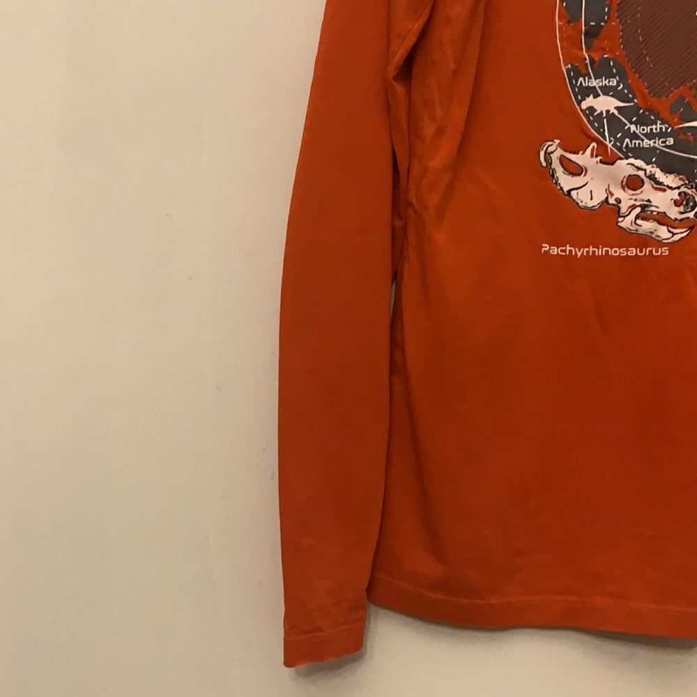 3/$30 Lands End boys long sleeve tee. Dinosaur design. Size XL - Picture 3 of 5